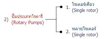 ปั๊มประเภทโรตารี่ 