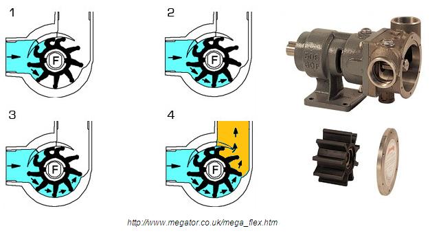 ปั๊มแบบใบกวาดยืดหยุ่น
