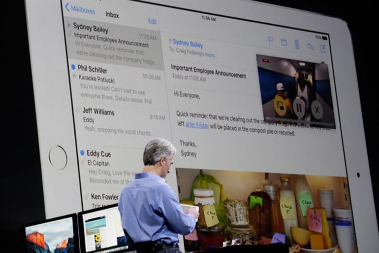 Multitasking ในโหมด Picture in Picture