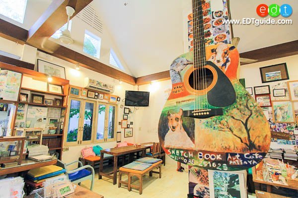 Sketch Book Art Cafe ชลบุรี