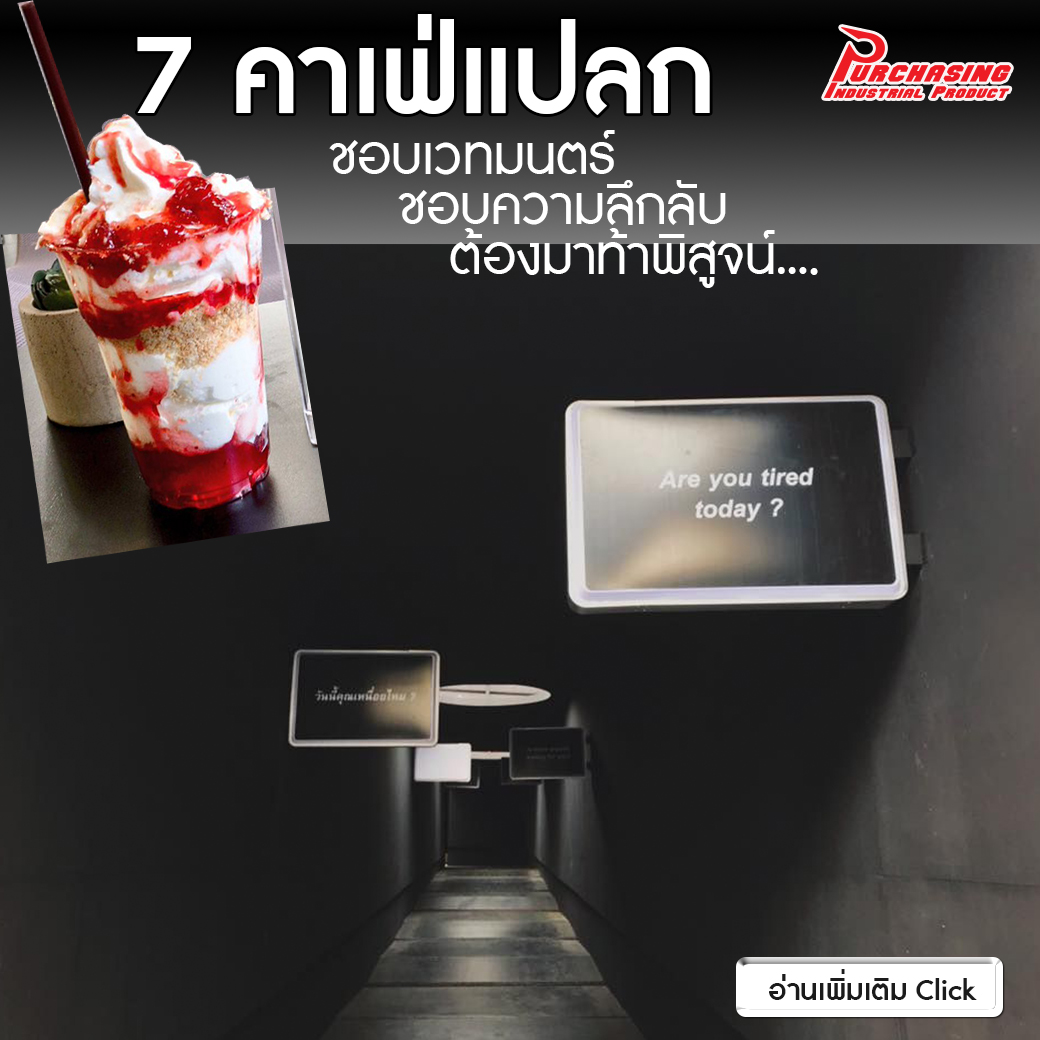 7 คาเฟ่แปลก ชอบเวทมนตร์ ชอบความลึกลับ ต้องมาท้าพิสูจน์