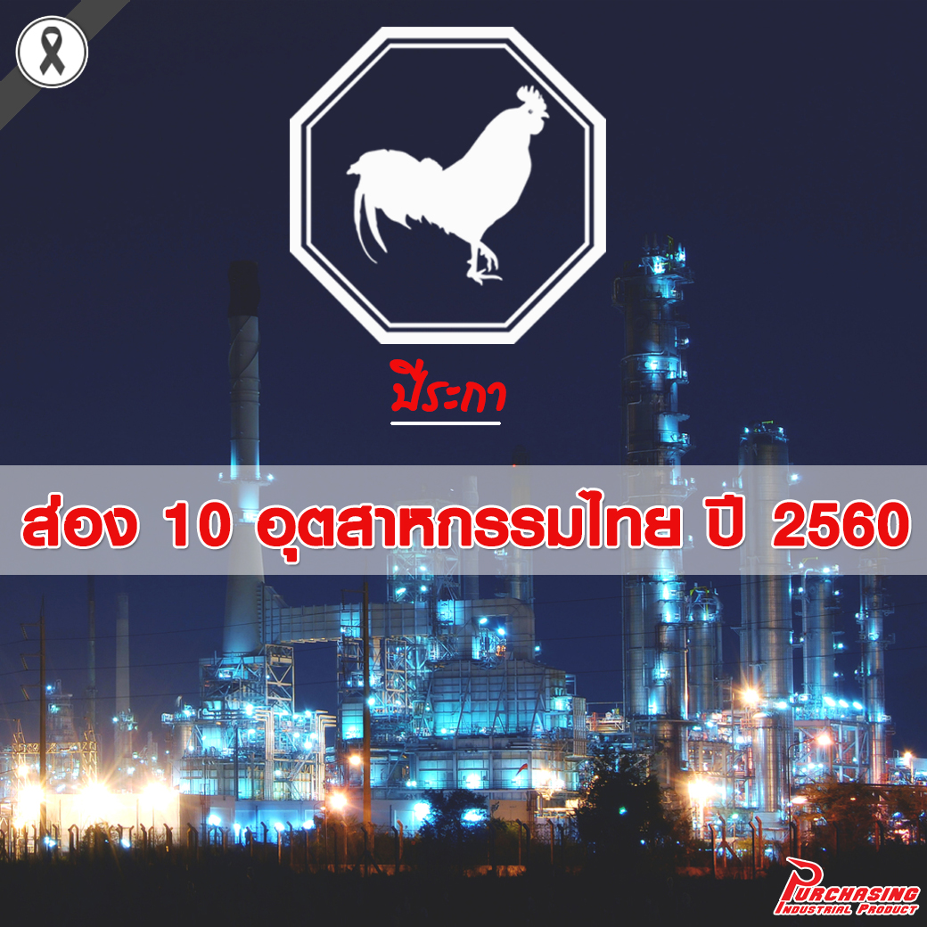ปีระกา !!! ส่อง 10 อุตสาหกรรมไทย ปี 2560