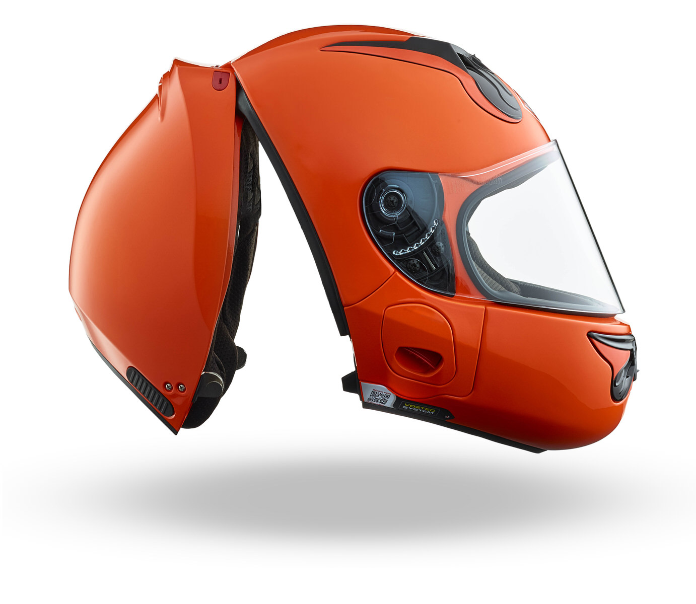 หมวกกันน็อคเปิดหลังที่พัฒนาจากแดนจิงโจ้