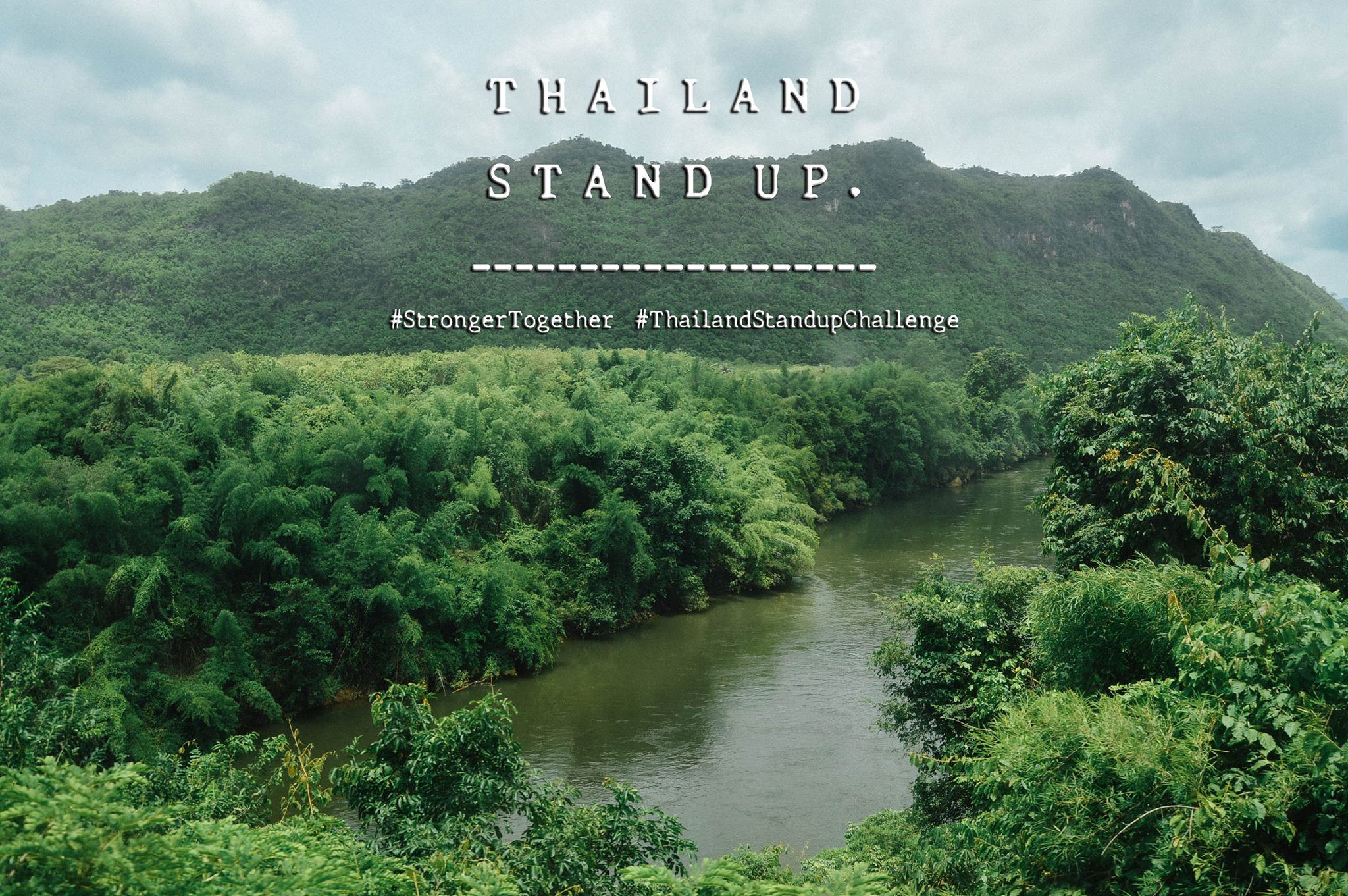 Thailand Standup Challenge ตะโกนบอกรักเมืองไทยให้ก้องฟ้า