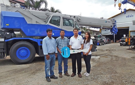 ส่งมอบเครน TADANO GR250N-2