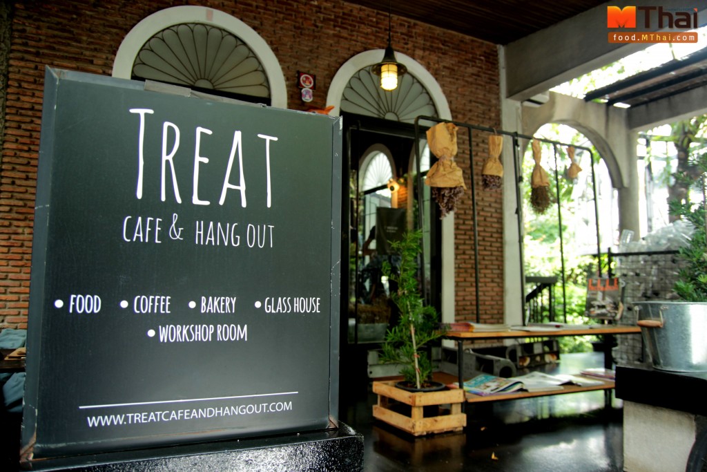 บรรยากาศหน้าร้าน Treatcafe&Hangout
