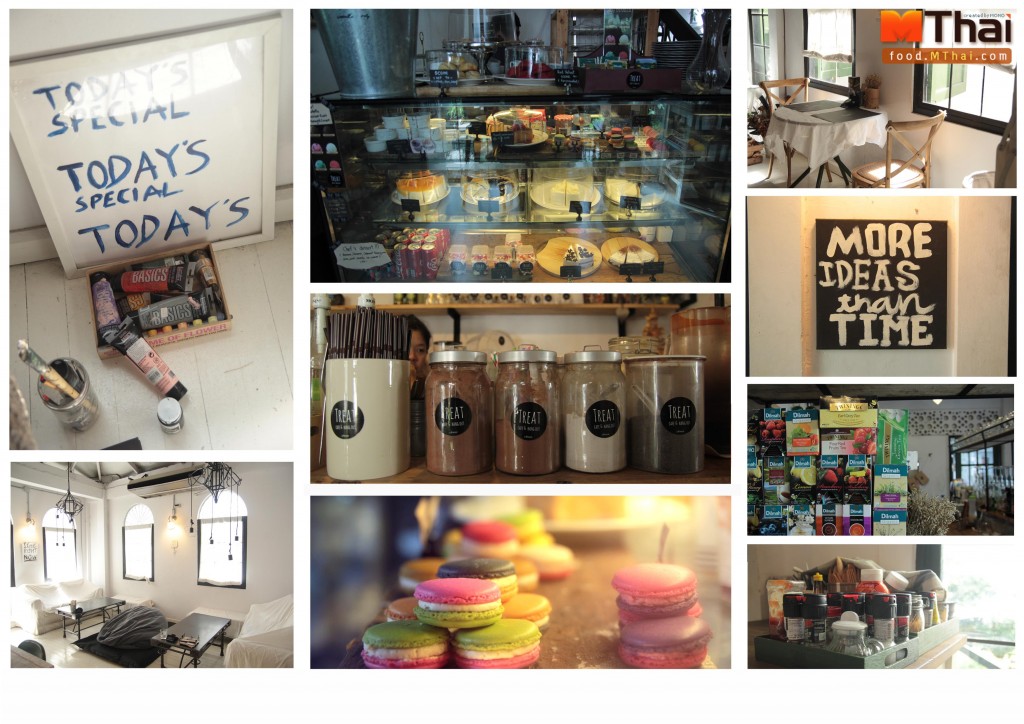 บรรยากาศภายในร้าน Treat cafe&Hangout