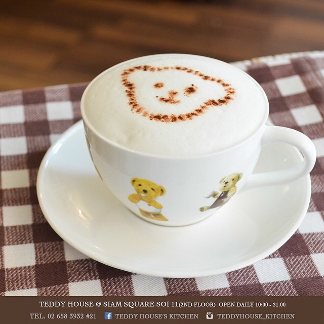 Teddy House’s Kitchen : คาเฟ่หมีน่ารักบรรยากาศอบอุ่น