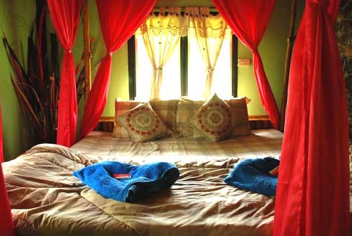 บ้านไร่วิมานดิน ออแกนิกส์ ฟาร์มสเตย์ จังหวัดกาญจนบุรี