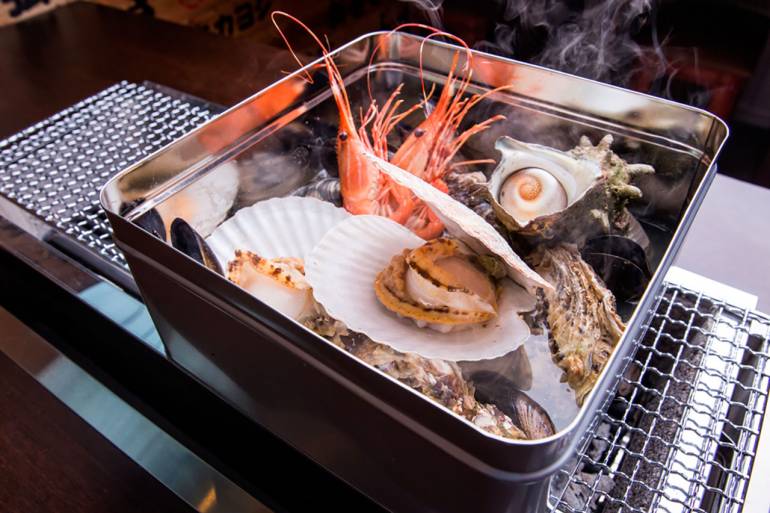 อาหารทะเลในหีบสมบัติ