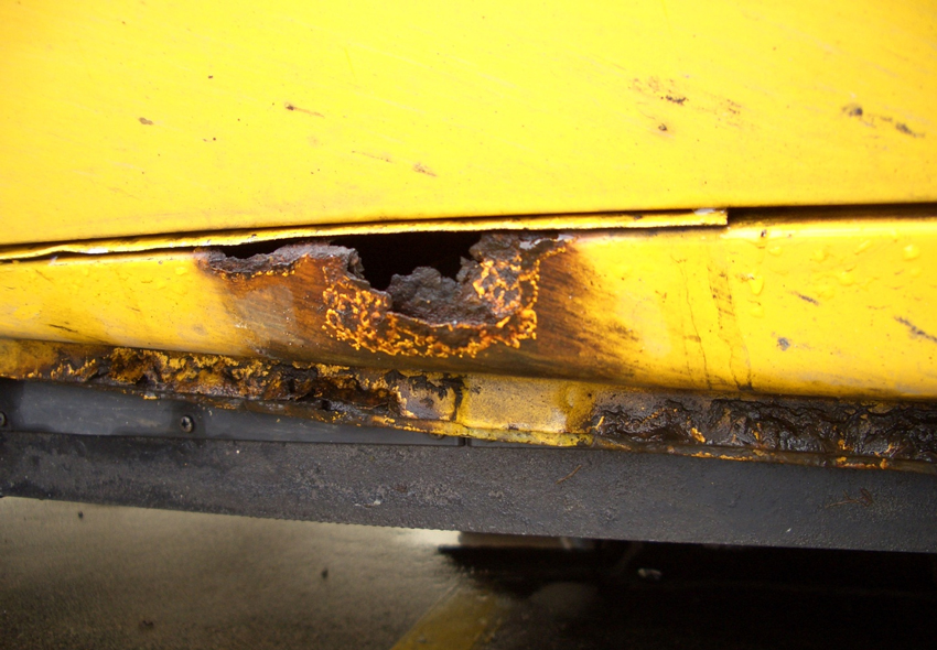 สนิมบนตัวถัง