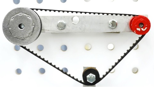 แสดงลักษณะของสานพานไทมิ่ง (Timing Belts)