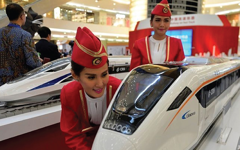โครงการรถไฟความเร็วสูงสายแรกของประเทศอินโดนีเซีย