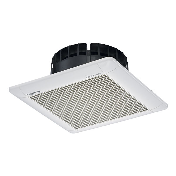 พัดลมระบายอากาศแบบฝังฝ้า ไม่ต่อท่อระบายอากาศ